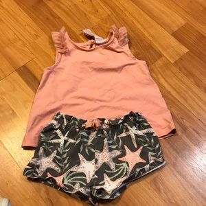 Starfish short set